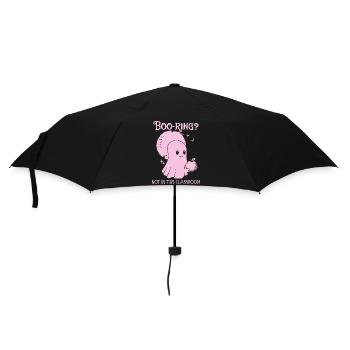 Funny Teacher Skeleton Halloween Classroom - Umbrella (small) - black - Front
