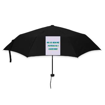 I couldn't do my own shit - Umbrella (small) - black - Front