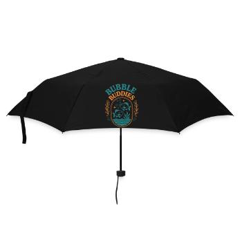 Copains bulles - Parapluie standard - noir - Devant