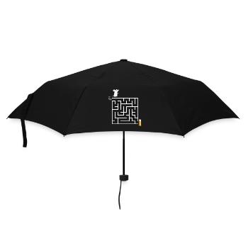 Souris du Carnaval Kölsch Cologne Alaaf Costume Funny Fun - Parapluie standard - noir - Devant