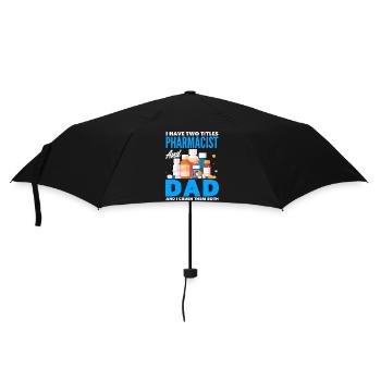 Pharmacien Technicien Pharmaceutique - Parapluie standard - noir - Devant