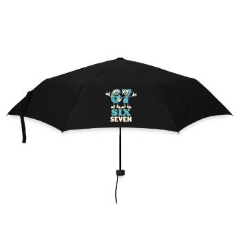 US Flag 67 Memes Six Seven - Umbrella (small) - black - Front