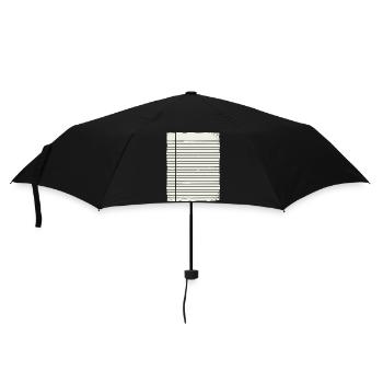 Paper Costume, Group Costume Carnival - Umbrella (small) - black - Front