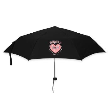 Tante 2026 Tante 2026 Befördert zu Tante 2026 - Regenschirm (klein) - Schwarz - Vorne