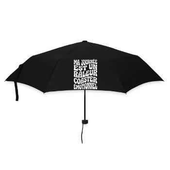Grumpy Humor Complainer Coaster - Umbrella (small) - black - Front