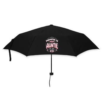 Aunt 2026 Aunt 2026 Promoted to Aunt 2026 - Umbrella (small) - black - Front