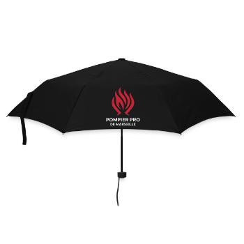Pompier Pro de Marseille - Parapluie standard - noir - Devant