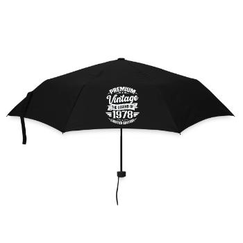 Vintage 1978 Limited Edition - Umbrella (small) - black - Front