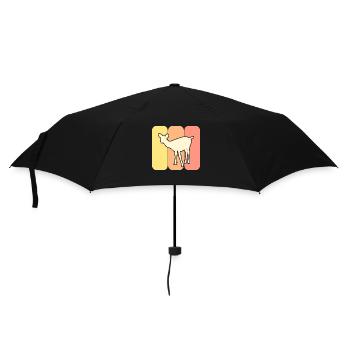 Chevreuil sauvage - Parapluie standard - noir - Devant