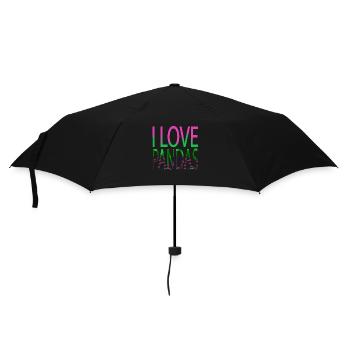 idée cadeau geek citation cadeau happy coati drôle citation - Parapluie standard - noir - Devant