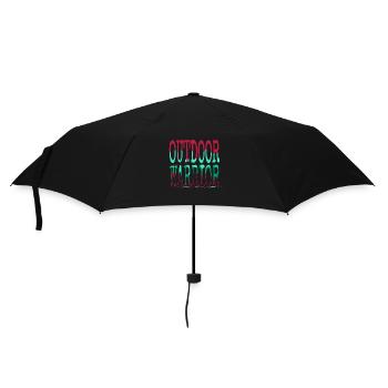 bear happy camping is in tents best mobile home - Umbrella (small) - black - Front