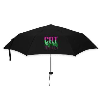 Déclaration J’aime les chats Drôle Dictons drôles Bday - Parapluie standard - noir - Devant