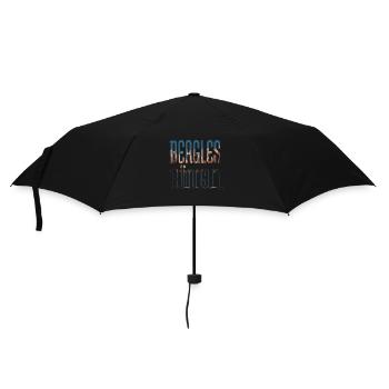 windhund spruch boxer bday spaß hund - Regenschirm (klein) - Schwarz - Vorne