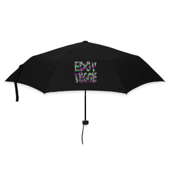 present idea bday gift idea geek - Umbrella (small) - black - Front