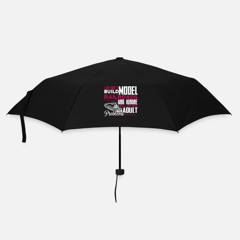 Model Railroad Build Model Railroads - Umbrella (small) - black