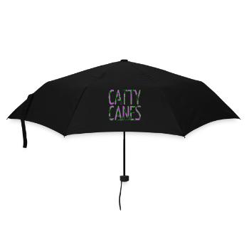 funny gym avogato gift sayings santa - Umbrella (small) - black - Front