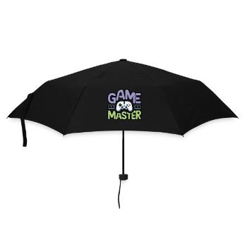 Spielleiter - Regenschirm (klein) - Schwarz - Vorne