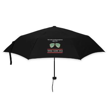 Vintage 3 Graphics - Umbrella (small) - black - Front