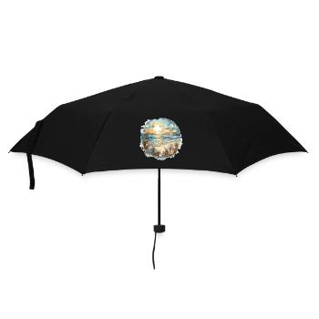 Beach Dream - Umbrella (small) - black - Front