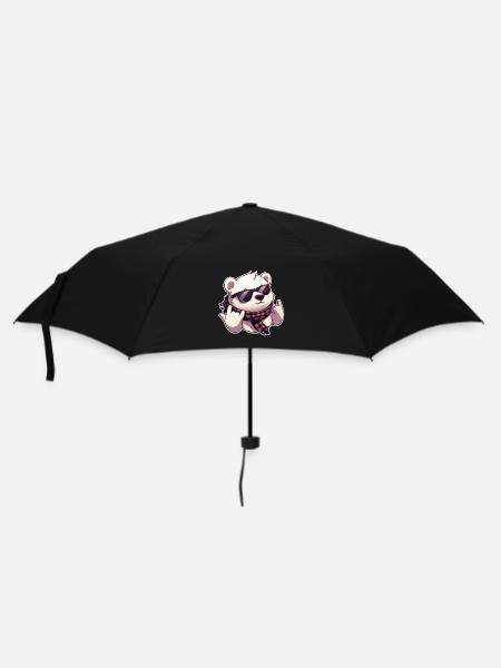 Cooler than your fridge – Polar Bear Edition - Umbrella (small) - black