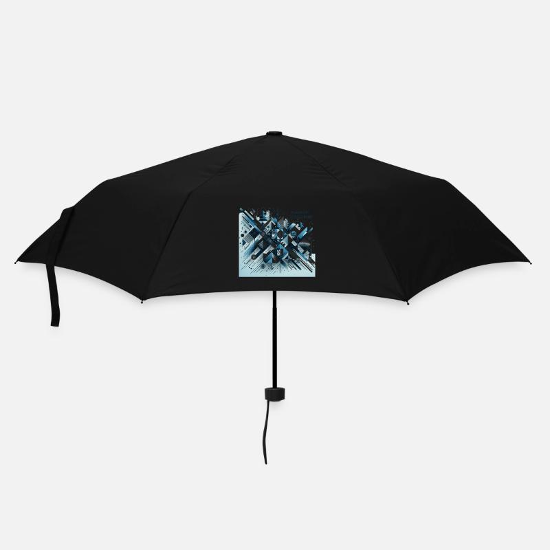 Joyeuses Fêtes de fin d’année - Parapluie standard - noir