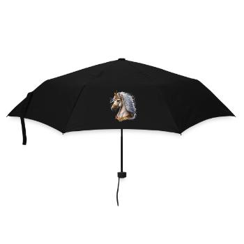 Royal Steed - Umbrella (small) - black - Front