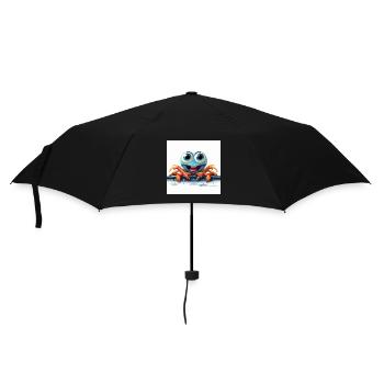 The Percussive Crab - Umbrella (small) - black - Front