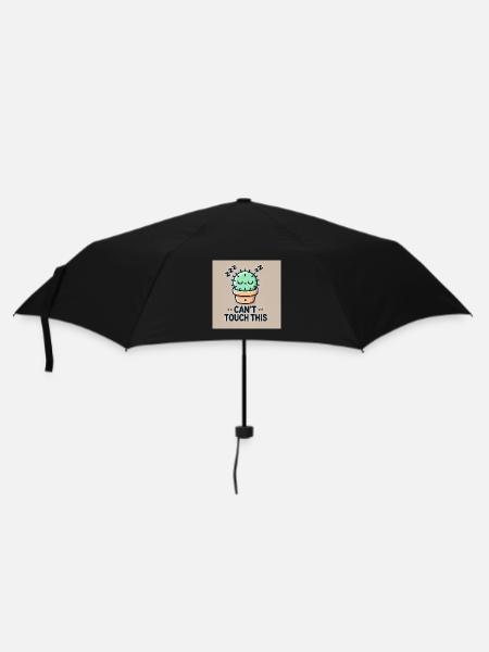 Can’t Touch This - Regenschirm (klein) - Schwarz