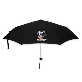 Der melodische Robotergeiger - Regenschirm (klein) - Schwarz - Vorne