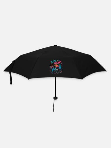 CITY SOUND - Umbrella (small) - black