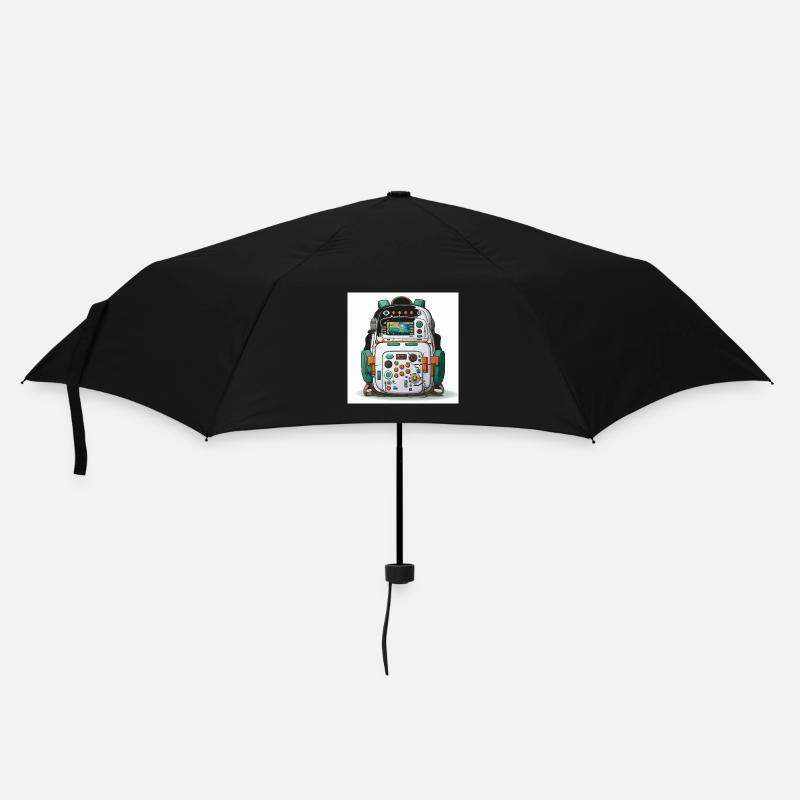Le Geeks Tech Carry - Parapluie standard - noir