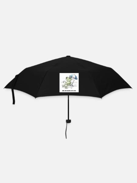 Frog Beach Coffee Chill - Umbrella (small) - black