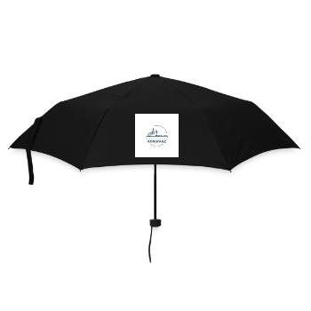 Constance Skyline Lake Constance Emblem - Umbrella (small) - black - Front