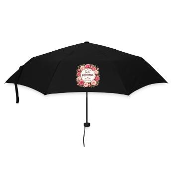Beste Mama der Welt - Regenschirm (klein) - Schwarz - Vorne