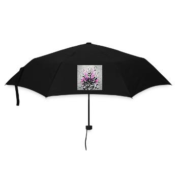 Media Crash: Der Ausbruch der Wahrheit - Regenschirm (klein) - Schwarz - Vorne
