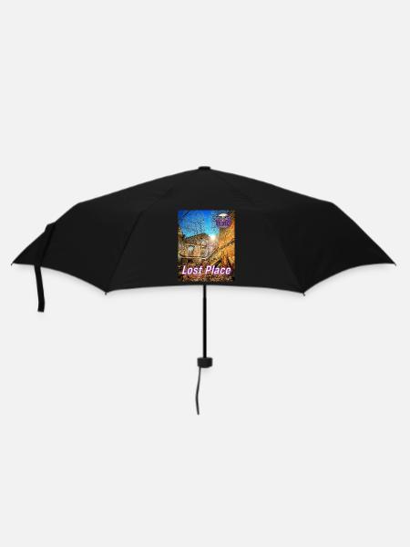 Lost Place - To the old forge - Umbrella (small) - black