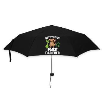Rats Vegan | Rat Animals Pet Gift Idea - Umbrella (small) - black - Front
