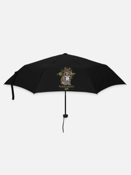 Der Nebelparder - Regenschirm (klein) - Schwarz