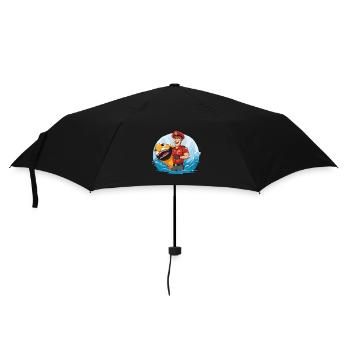 Aileron de sauveteur - Parapluie standard - noir - Devant
