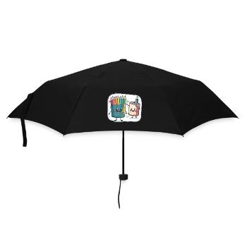 Le pousse-crayon - Parapluie standard - noir - Devant