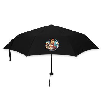 The Polar Explorers - Umbrella (small) - black - Front