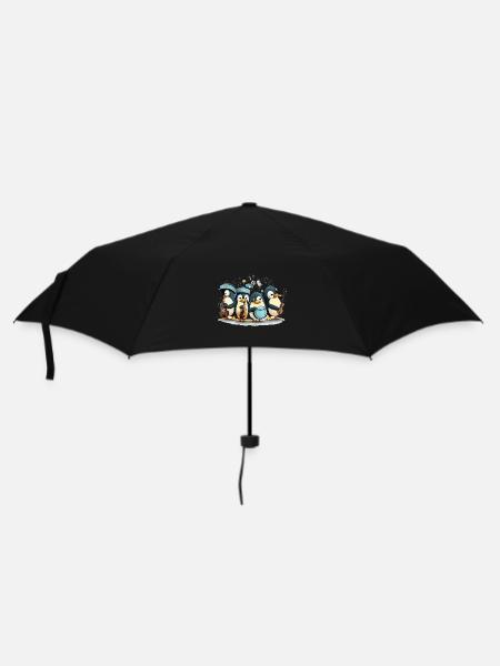 The Penguin Band - Umbrella (small) - black