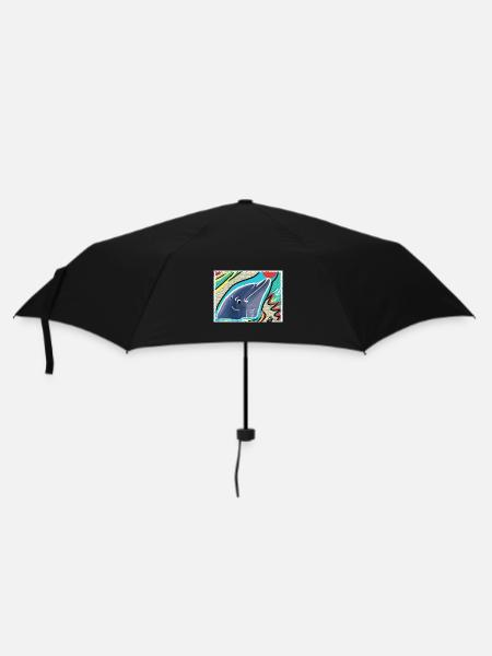Par exemple Delfin I Tier I Photo I Drawing - Parapluie standard - noir