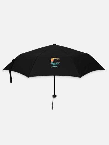 Hollywood California Stylish Souvenir Vacation - Umbrella (small) - black