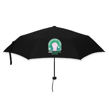 Les filles veulent juste avoir des droits humains fondamentaux - Parapluie standard - noir - Devant