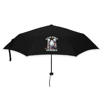 Groovy Read More Books Ghost Cute Funny - Umbrella (small) - black - Front