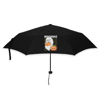 Groovy Read More Books Ghost Cute Funny - Umbrella (small) - black - Front