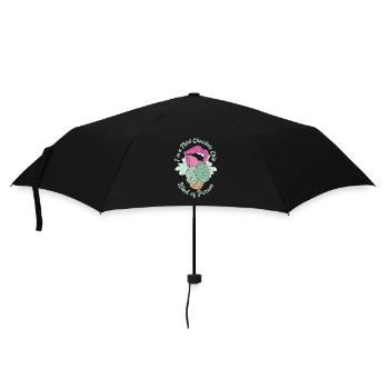 Je suis une personne aux pépites de chocolat à la menthe - Parapluie standard - noir - Devant