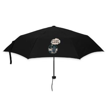 Ce n’est pas un cheval que le chevalier échiquète se déplace - Parapluie standard - noir - Devant