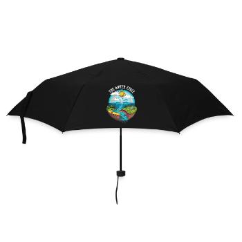 Der Wasserkreislauf - Meterologie Wettervorhersage - Regenschirm (klein) - Schwarz - Vorne